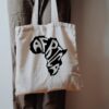 Ecopretas - Bolsa Ecobag Estampa Mapa África | Arte Afro em Algodão Cru