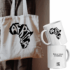 Kit Presente Afro "África" – Caneca + Ecobag com Arte Preta e Frase de Resistência