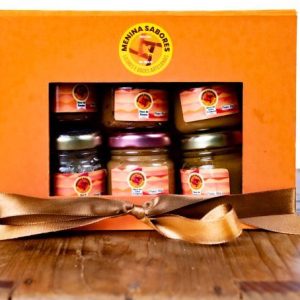 kit presenteável de mini geleias