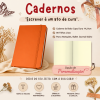 Caderno SKETCHBOOK Tipo Moleskine 14x21cm| sem pauta | com ou sem personalização A5 - Escrita com Propósito